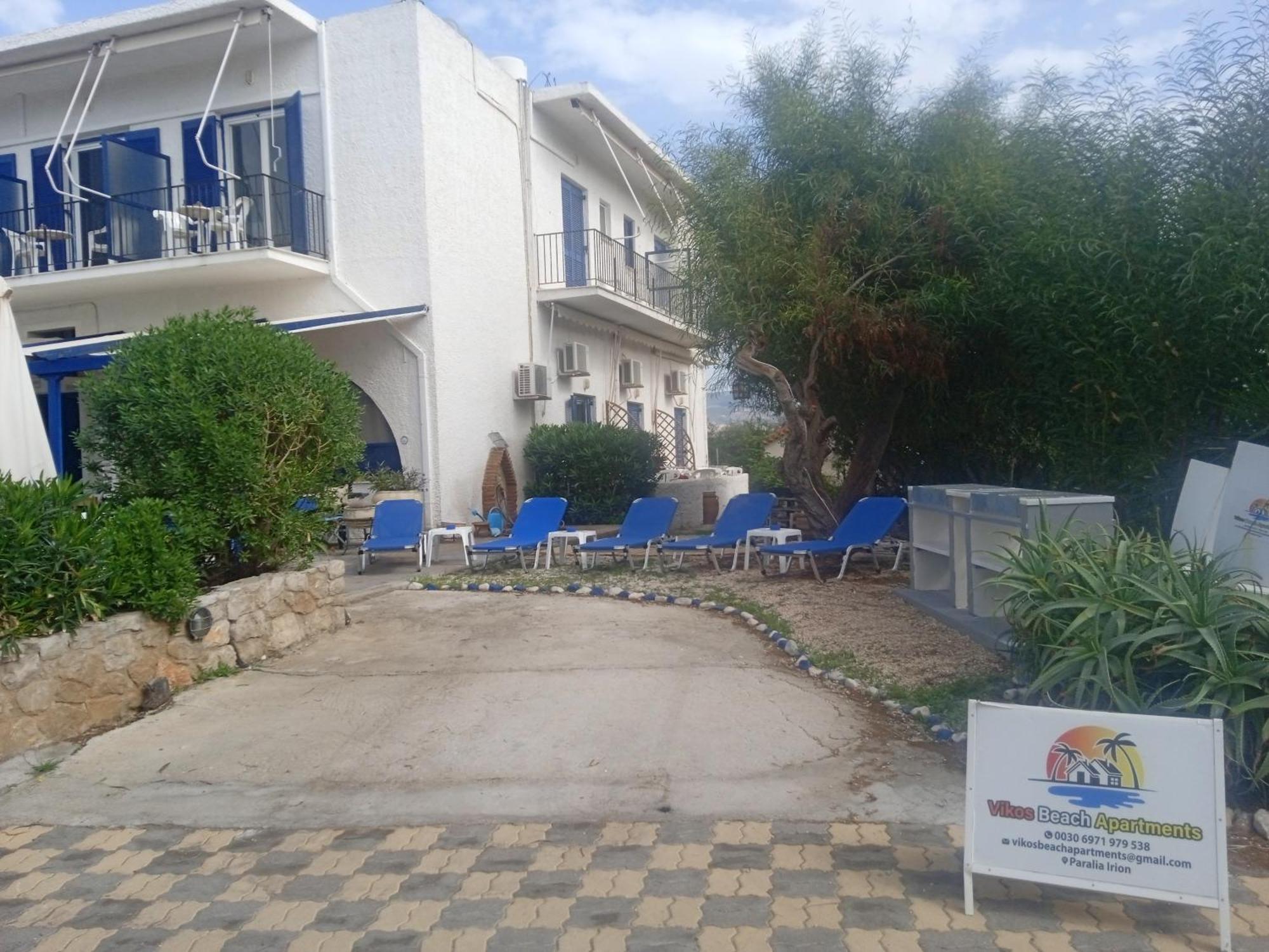 Vikos Beach Apartments Paralia Irion Екстериор снимка